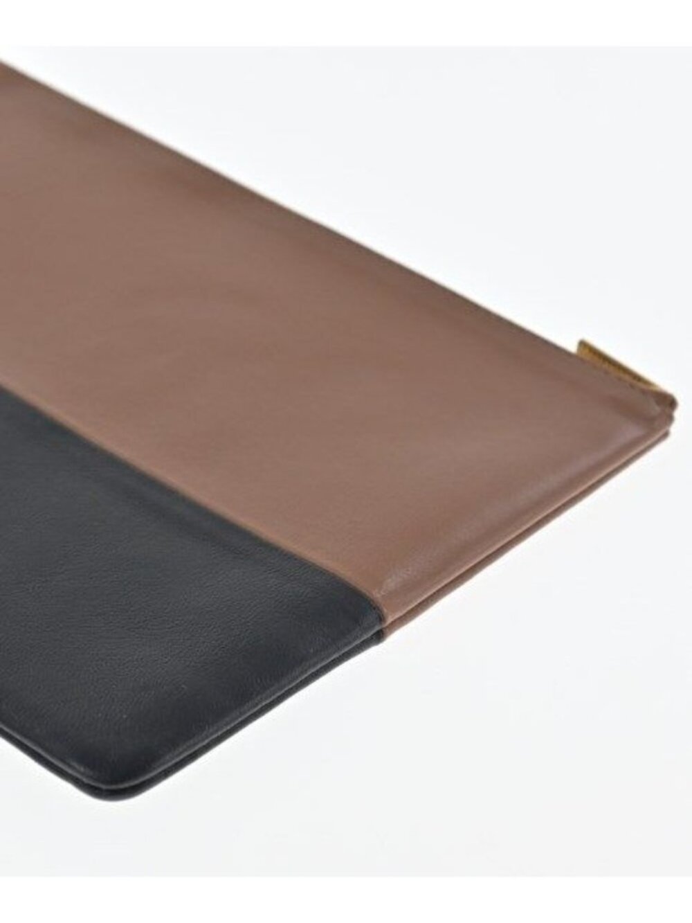 Celine Clutch Leather Black Brown - Picture 8 of 8